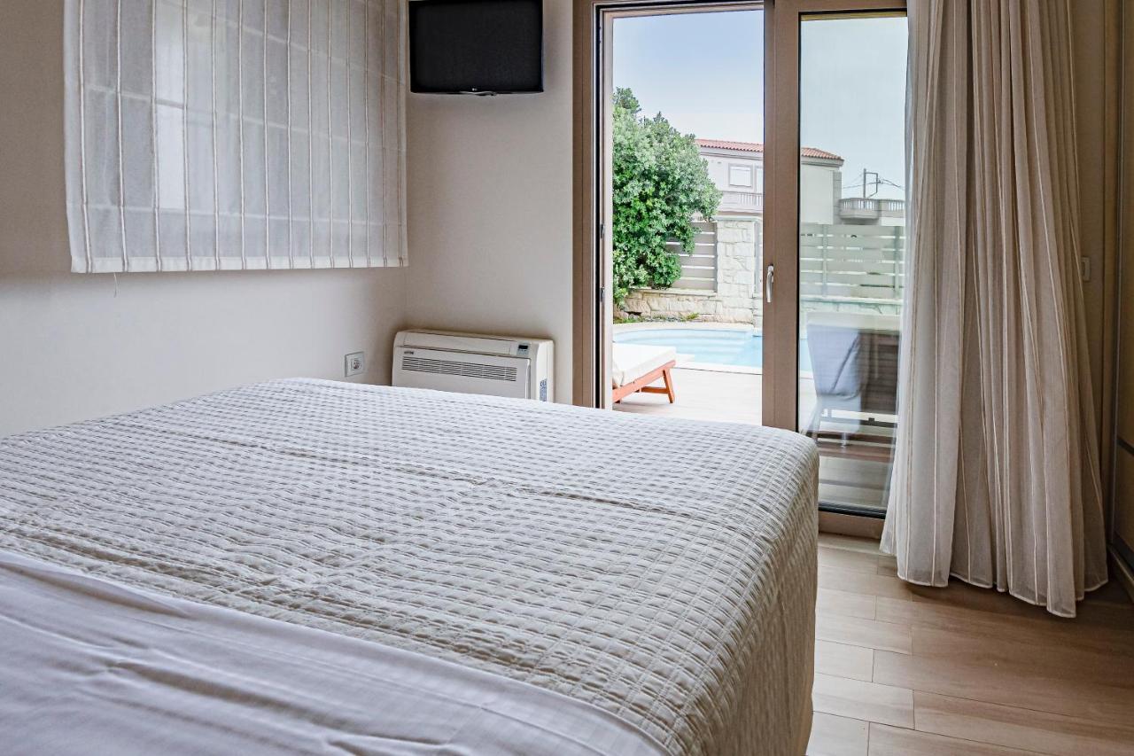Superior Villa Marina Mare Sauna Hammam Nea Kydonia Extérieur photo
