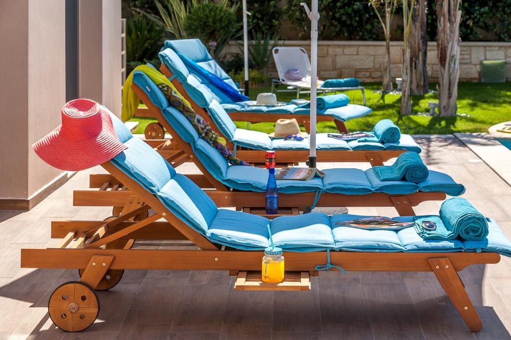 Superior Villa Marina Mare Sauna Hammam Nea Kydonia Extérieur photo