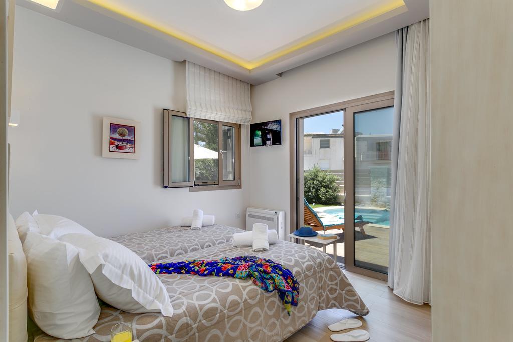 Superior Villa Marina Mare Sauna Hammam Nea Kydonia Extérieur photo