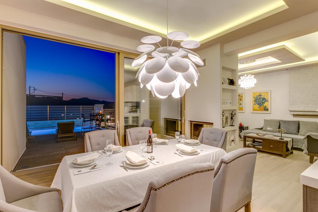 Superior Villa Marina Mare Sauna Hammam Nea Kydonia Extérieur photo
