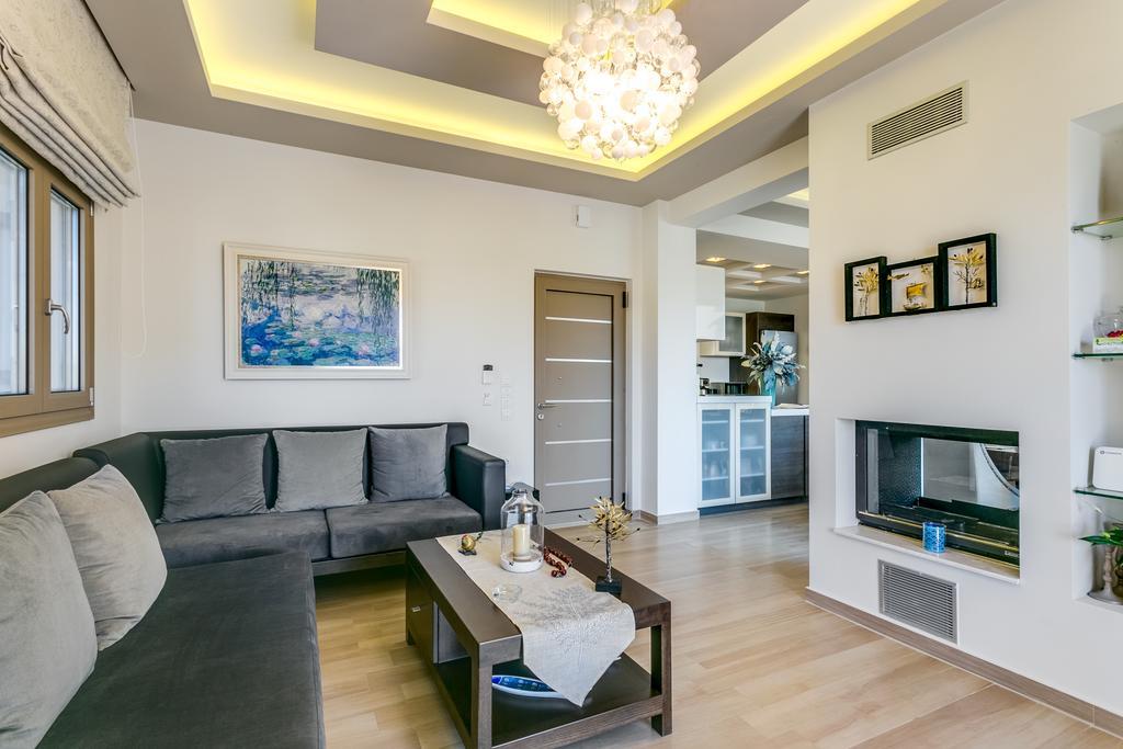 Superior Villa Marina Mare Sauna Hammam Nea Kydonia Extérieur photo