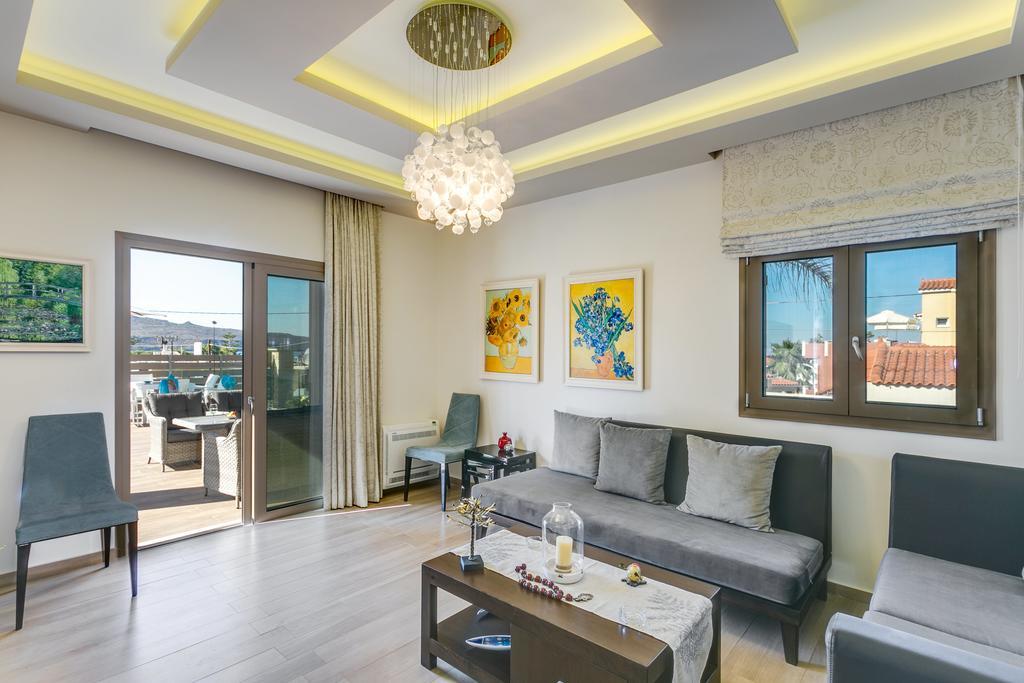 Superior Villa Marina Mare Sauna Hammam Nea Kydonia Extérieur photo